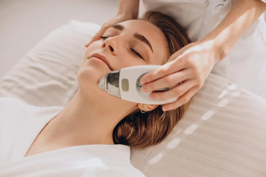 rodillo de hielo facial