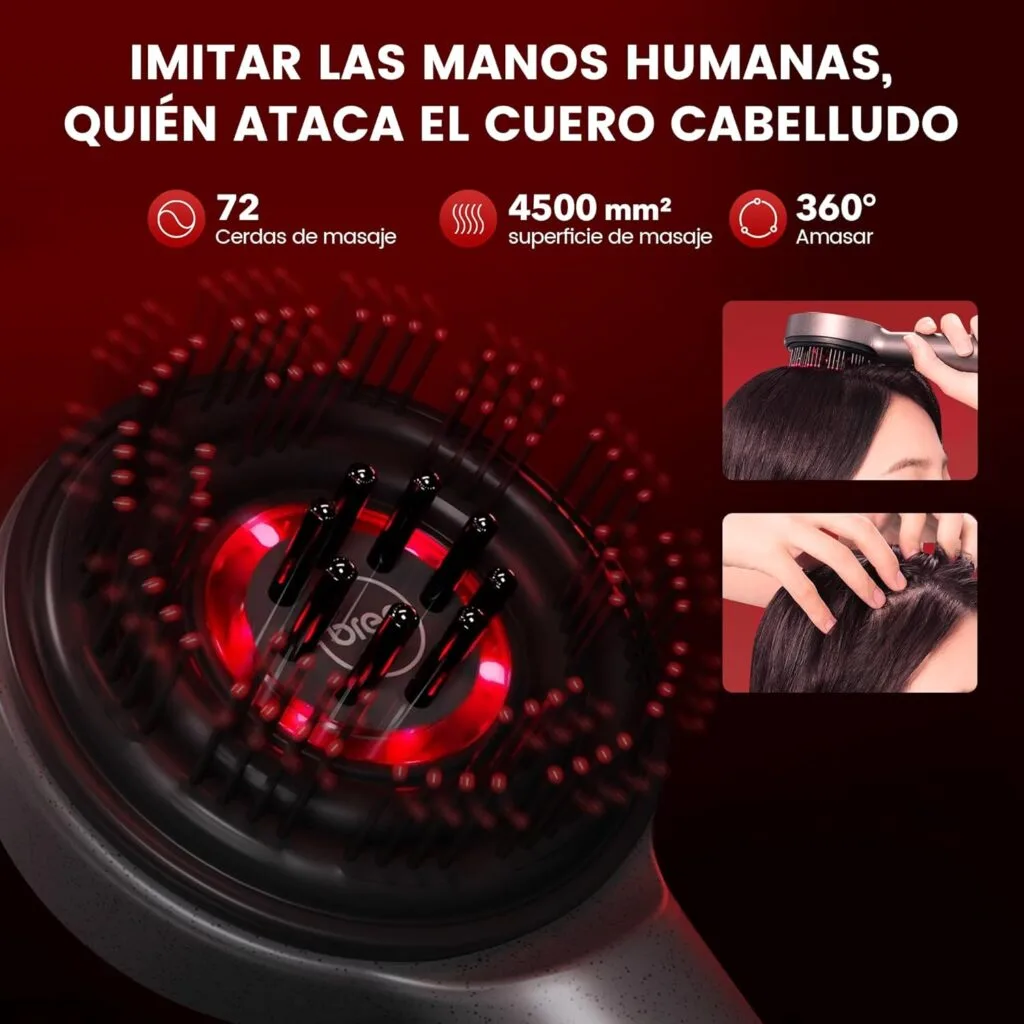 masajeador para crecer el pelo