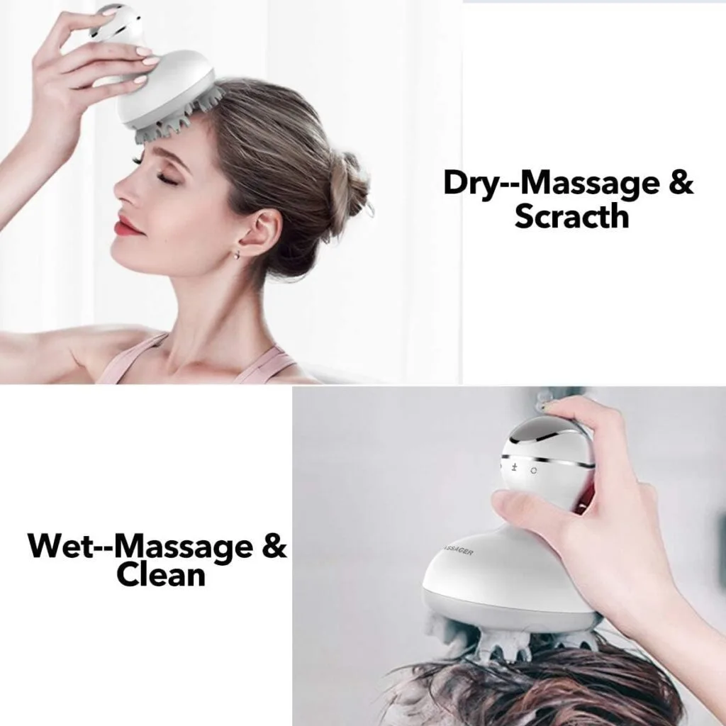 masajeador para crecer el pelo